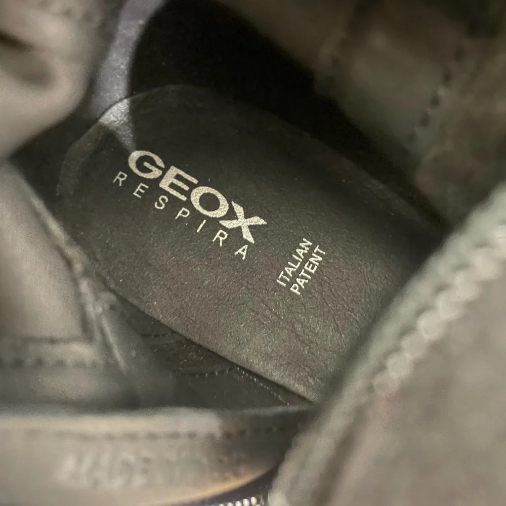 GEOX Felicity Suede Over The Knee High Black‎ Suede Boots 6.5 M, E 509